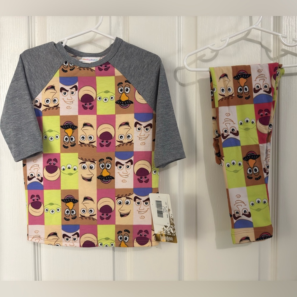 Kids Unisex LulaRoe Disney Toy Story Outfit